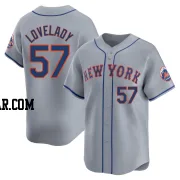 Richard Lovelady Youth New York Mets Gray Limited Away Jersey