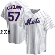 Richard Lovelady Youth New York Mets White Replica Home Jersey