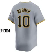 Richie Hebner Youth Pittsburgh Pirates Gray Limited Away Jersey