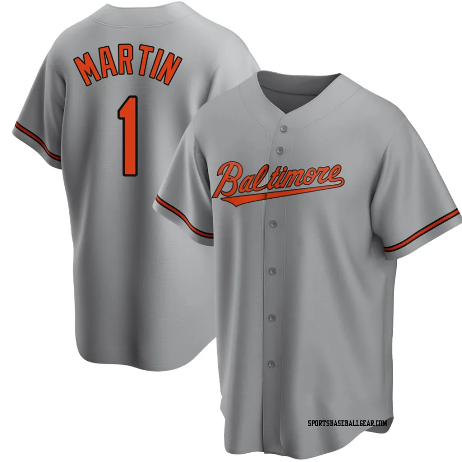 Richie Martin Youth Baltimore Orioles Gray Replica Road Jersey