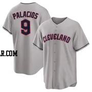 Richie Palacios Youth Cleveland Guardians Gray Replica Road Jersey