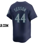Richie Sexson Men's Seattle Mariners Navy Limited Road Jersey