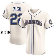 Richie Zisk Men's Seattle Mariners Cream Elite Alternate Jersey