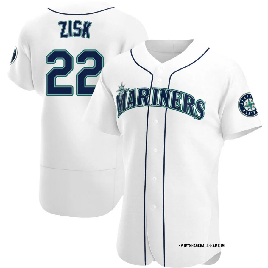 Richie Zisk Men's Seattle Mariners White Authentic Home Jersey