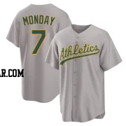 Rick Monday Youth Oakland Athletics Gray Replica Away 2.0 Jersey