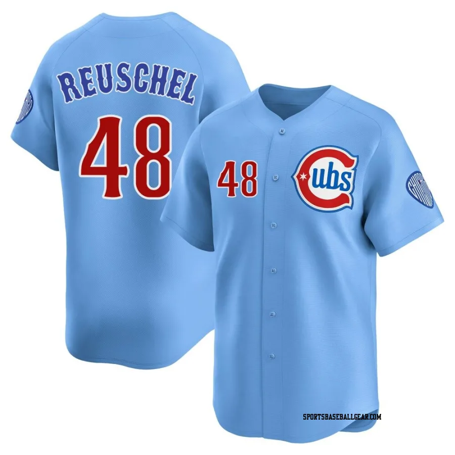 Rick Reuschel Men's Chicago Cubs Royal Limited 2nd Alternate Jersey