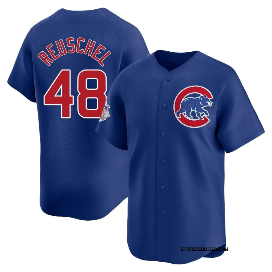 Rick Reuschel Men's Chicago Cubs Royal Limited Alternate Jersey