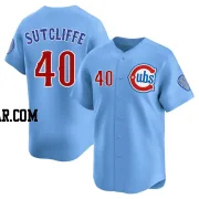 Rick Sutcliffe Youth Chicago Cubs Royal Limited 2nd Alternate Jersey