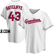 Rick Sutcliffe Youth Cleveland Guardians White Replica Home Jersey