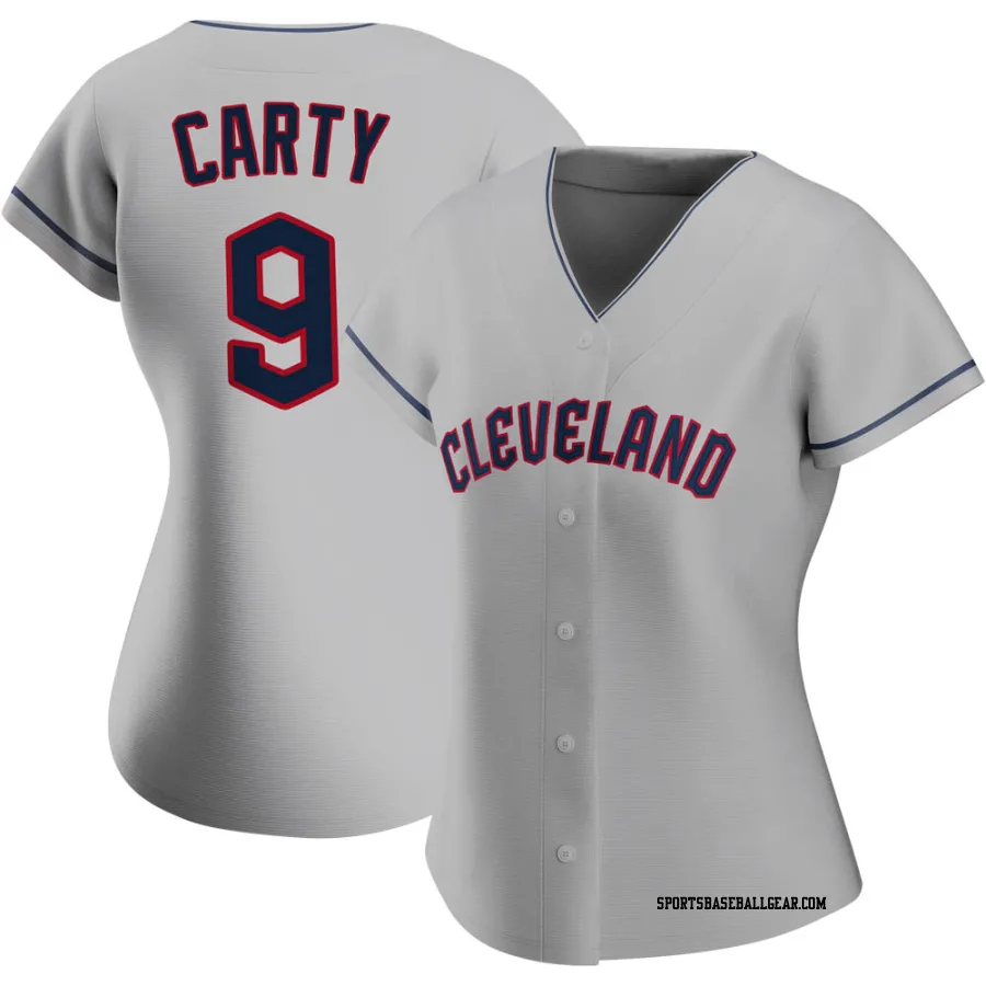 Rico Carty Women's Cleveland Guardians Gray Authentic Road Jersey