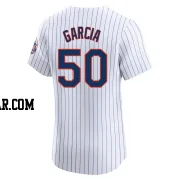 Rico Garcia Men's New York Mets White Elite Home Jersey