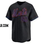 Rico Garcia Youth New York Mets Black Limited Alternate Jersey