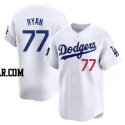 River Ryan Men's Los Angeles Dodgers White Limited 2024 World Tour Seoul Series Home Jersey