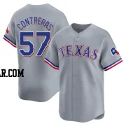 Roansy Contreras Men's Texas Rangers Gray Limited Away Jersey