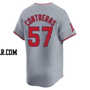Roansy Contreras Youth Los Angeles Angels Gray Limited Away Jersey