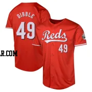 Rob Dibble Youth Cincinnati Reds Red Limited Alternate Jersey