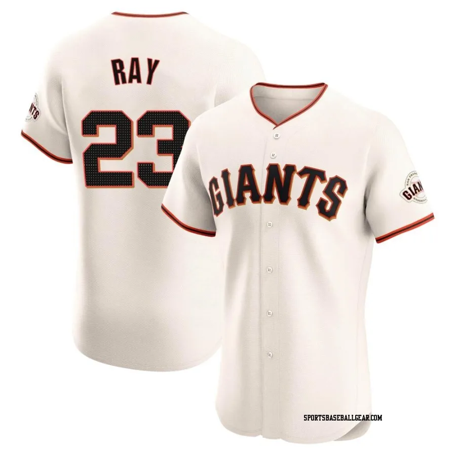 Robbie Ray Men's San Francisco Giants Cream Elite Home Jersey