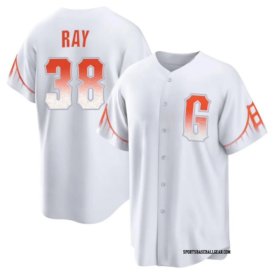 Robbie Ray Men's San Francisco Giants White Replica 2021 City Connect Jersey