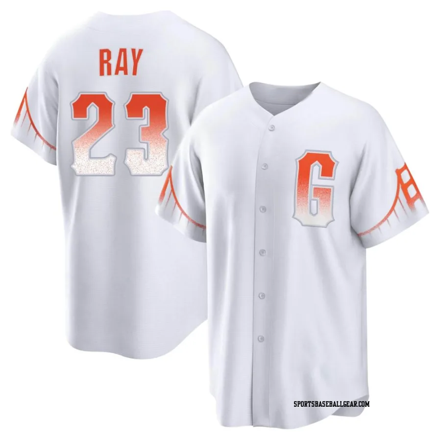 Robbie Ray Youth San Francisco Giants White Replica 2021 City Connect Jersey