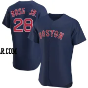 Robbie Ross Jr. Men's Boston Red Sox Navy Authentic Alternate Jersey