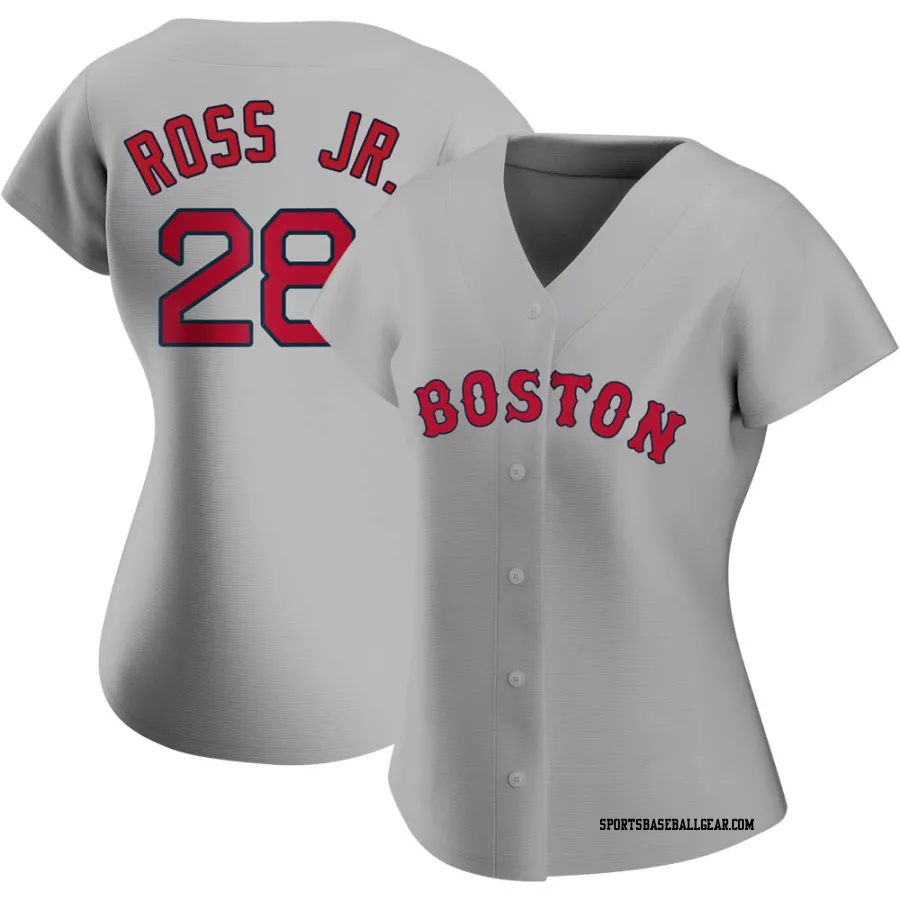 Robbie Ross Jr. Women's Boston Red Sox Gray Authentic Road Jersey