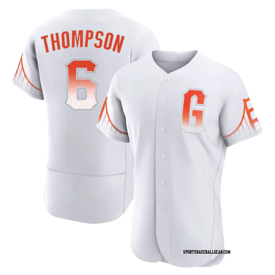 Robby Thompson Men's San Francisco Giants White Authentic 2021 City Connect Jersey