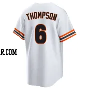 Robby Thompson Youth San Francisco Giants White Limited Throwback Cooperstown Collection Jersey