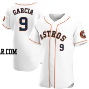 Robel Garcia Men's Houston Astros White Authentic Home Jersey