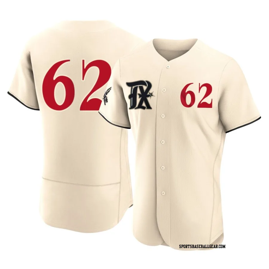 Robert Garcia Men's Texas Rangers Cream Authentic 2023 City Connect Jersey