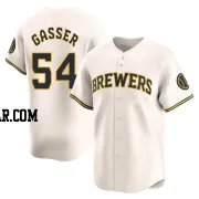 Robert Gasser Youth Milwaukee Brewers Cream Limited Home Jersey