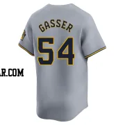 Robert Gasser Youth Milwaukee Brewers Gray Limited Away Jersey