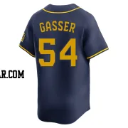 Robert Gasser Youth Milwaukee Brewers Navy Limited Alternate Jersey