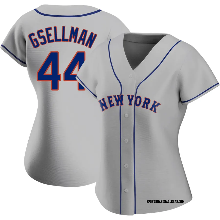 Robert Gsellman Women's New York Mets Gray Replica Road Jersey