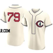 Robert Stock Men's Chicago Cubs Cream Authentic 2022 Field Of Dreams Jersey