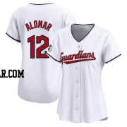 Roberto Alomar Women's Cleveland Guardians White Limited Home Jersey