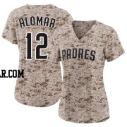 Roberto Alomar Women's San Diego Padres Camo Limited 2nd Alternate Jersey