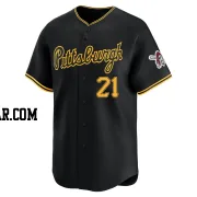 Roberto Clemente Youth Pittsburgh Pirates Black Limited Alternate Jersey