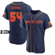 Roberto Osuna Men's Houston Astros Navy Authentic 2022 City Connect Jersey
