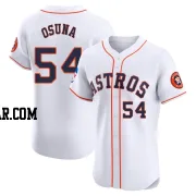 Roberto Osuna Men's Houston Astros White Elite Home Patch Jersey