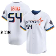 Roberto Osuna Men's Houston Astros White Limited 2025 City Connect Jersey
