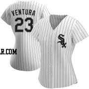 Robin Ventura Women's Chicago White Sox White Replica Home Jersey