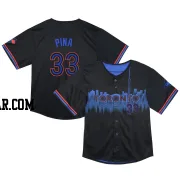 Robinson Pina Toddler Toronto Blue Jays Black Limited 2024 City Connect Jersey