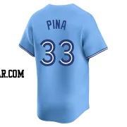 Robinson Pina Youth Toronto Blue Jays Blue Limited Powder Alternate Jersey