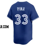 Robinson Pina Youth Toronto Blue Jays Royal Limited Alternate Jersey