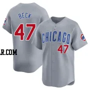 Rod Beck Men's Chicago Cubs Gray Limited Road Jersey