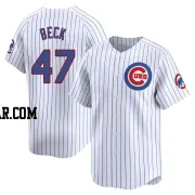 Rod Beck Youth Chicago Cubs White Limited Home Jersey