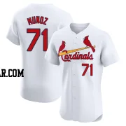 Roddery Munoz Men's St. Louis Cardinals White Elite Home Jersey