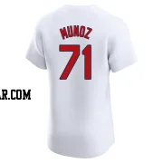 Roddery Munoz Men's St. Louis Cardinals White Elite Home Jersey