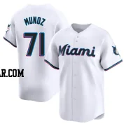 Roddery Munoz Youth Miami Marlins White Limited Home Jersey