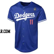 Roki Sasaki Youth Los Angeles Dodgers Royal Limited Alternate 2024 World Series Jersey